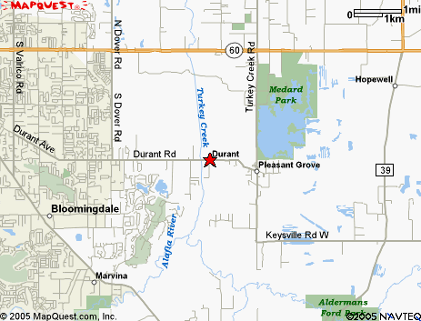 Map of the area our 33530 locksmiths service