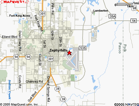 Map of the area our 33540 locksmiths service