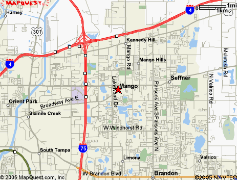 Map of the area our 33550 locksmiths service