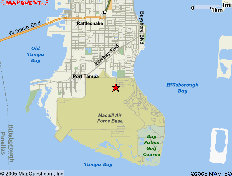 Map of the area our 33608 locksmiths service