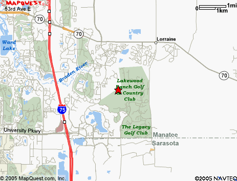 Map of the area our 34202 locksmiths service