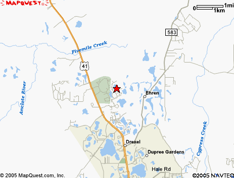 Map of the area our 34637 locksmiths service