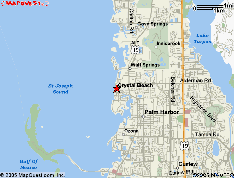 Map of the area our 34681 locksmiths service