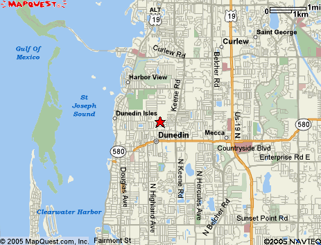 Map of the area our 34698 locksmiths service