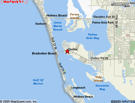 Map of the area our Cortez locksmiths in Florida service