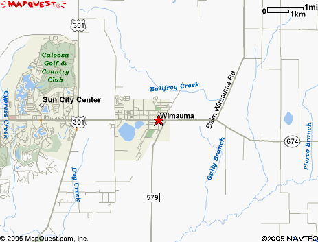 Map of the area our Wimauma locksmiths in Florida service